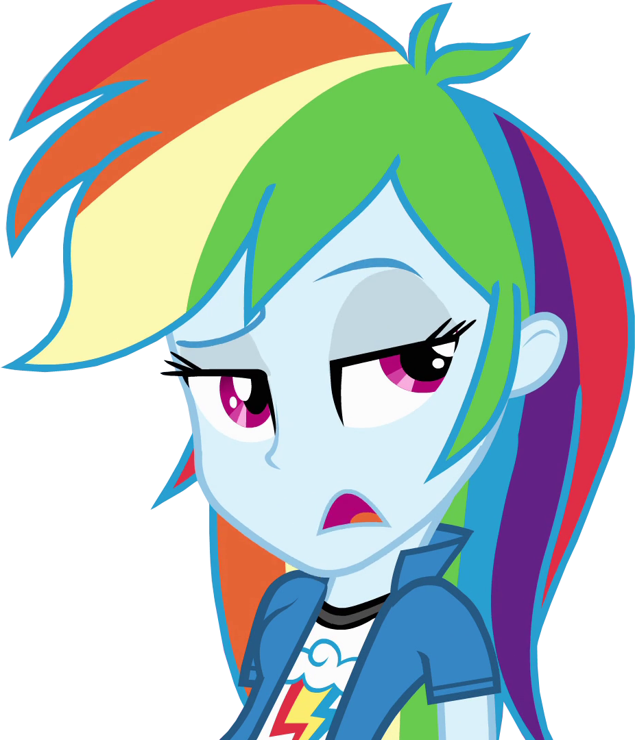 Rainbow Dash Equestria Girls Vector