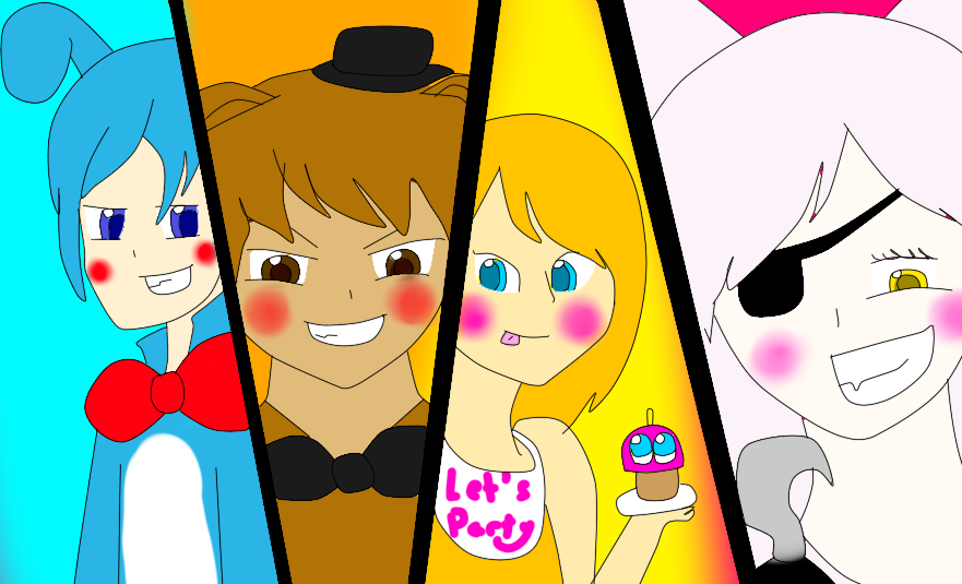 Fnaf anime human fans - It's o awesome fnaf 2