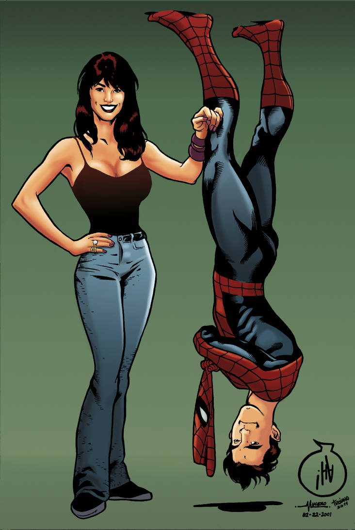 Mary Jane and Peter Parker. by on DeviantArt