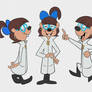 Sapphire the Scientific (Model Sheet)