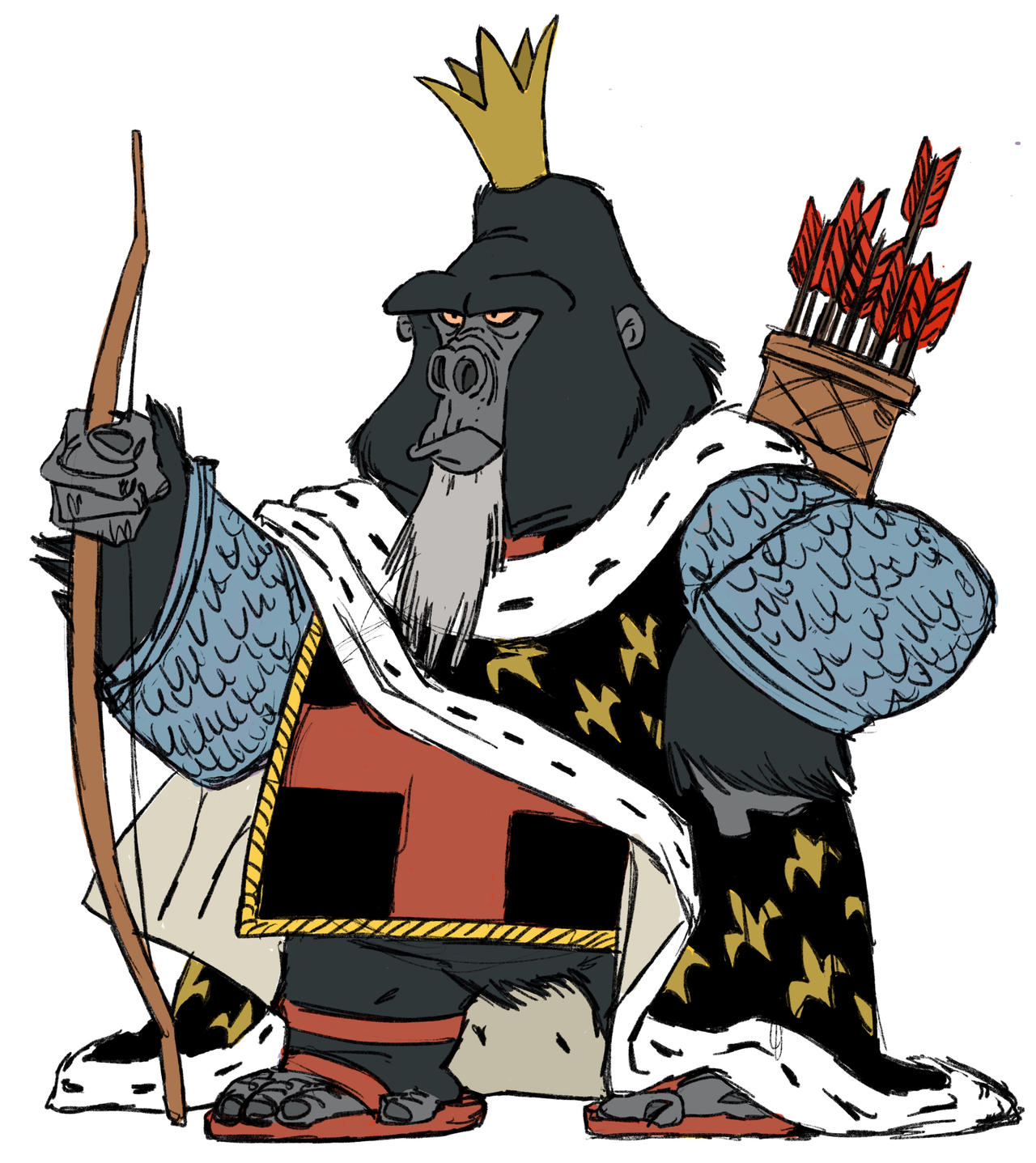 Primates Deviantart OC: Klaus, King of the Primates by The-Lone-Rodent on DeviantArt