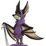 Swordsman Bat (Robin Hood Disney Style)