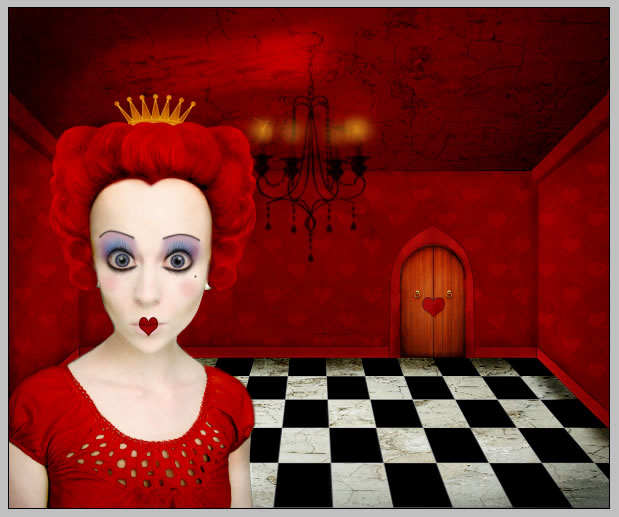 The Red Queen of Hearts