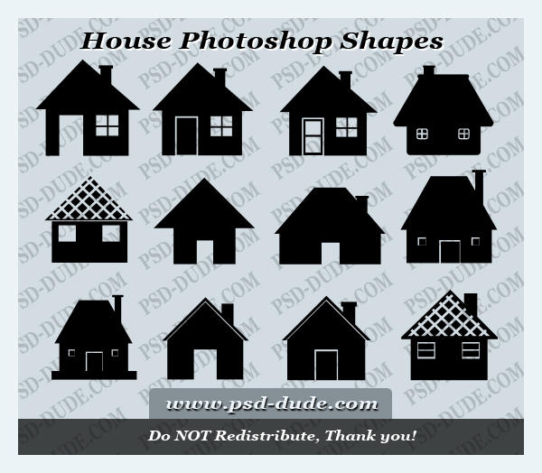House Custom Shape by PsdDude on DeviantArt