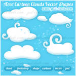 Free Cloud Custom Shapes