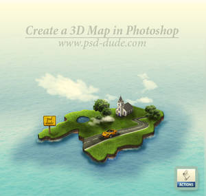 3D Map in Photoshop