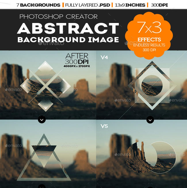 Polyscape Photoshop Creator by PsdDude on DeviantArt