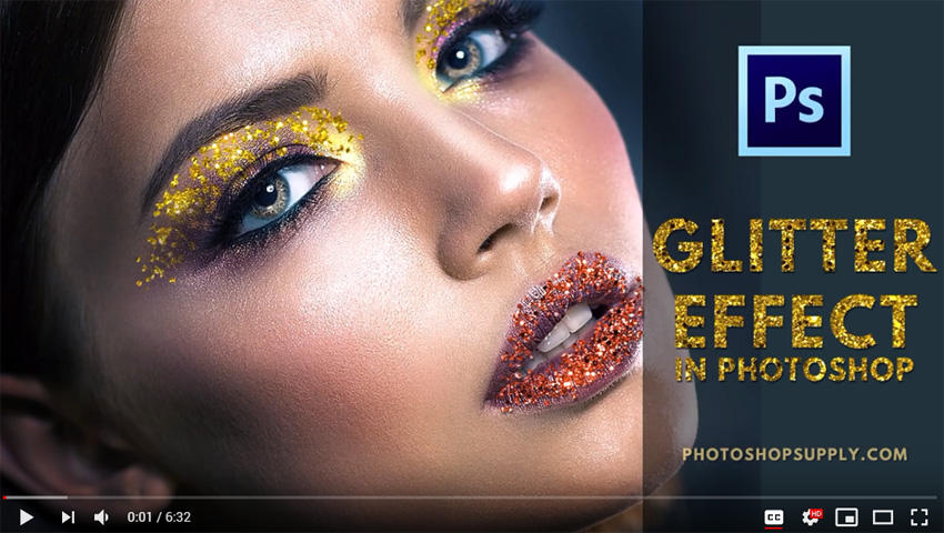 Video Tutorial Glitter Effect In Photoshop By PsdDude On DeviantArt