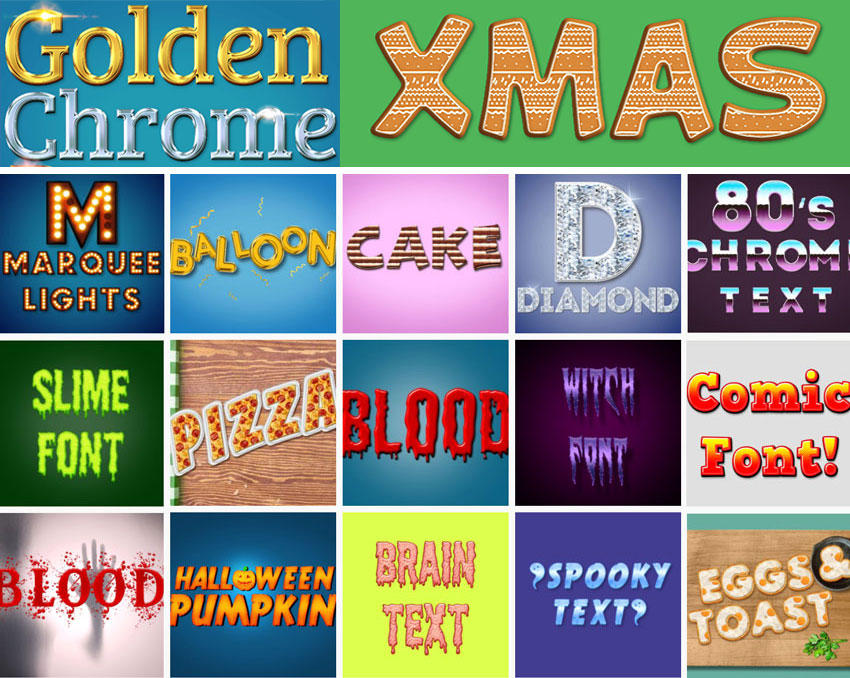 Random Text Effect Creative Text Effects Online by PsdDude on DeviantArt