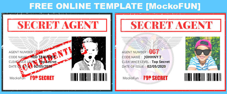Secret Agent Card By PsdDude On DeviantArt