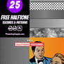 Free Halftone Textures and Patterns