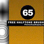 Halftone Brushes for Photoshop
