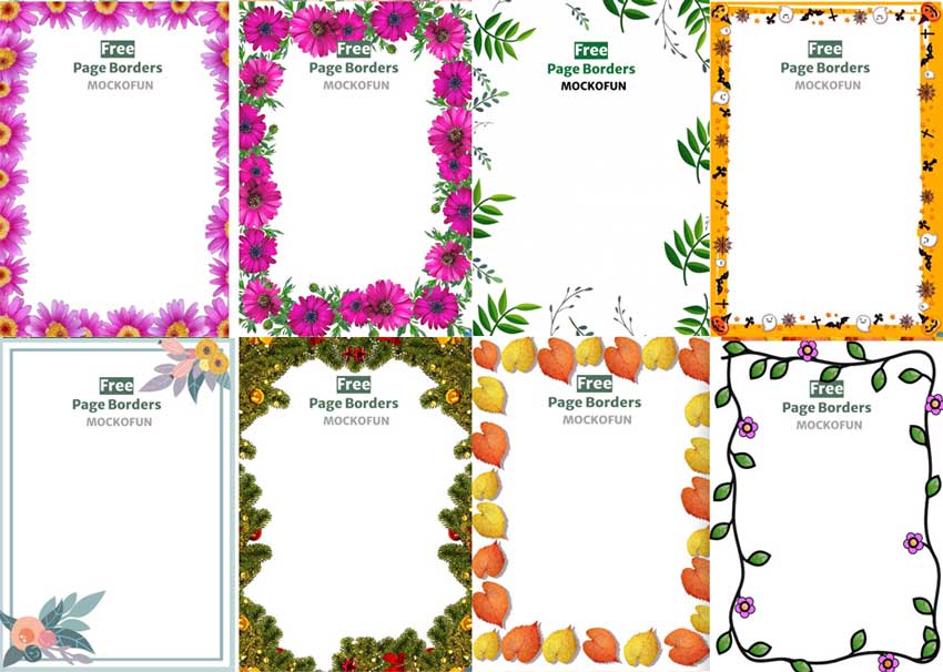 Page Borders by PsdDude on DeviantArt