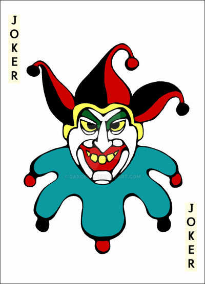 Joker Playing Card by Daxceon on DeviantArt