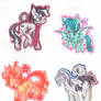 Pony Set : OC with Cutie Marks