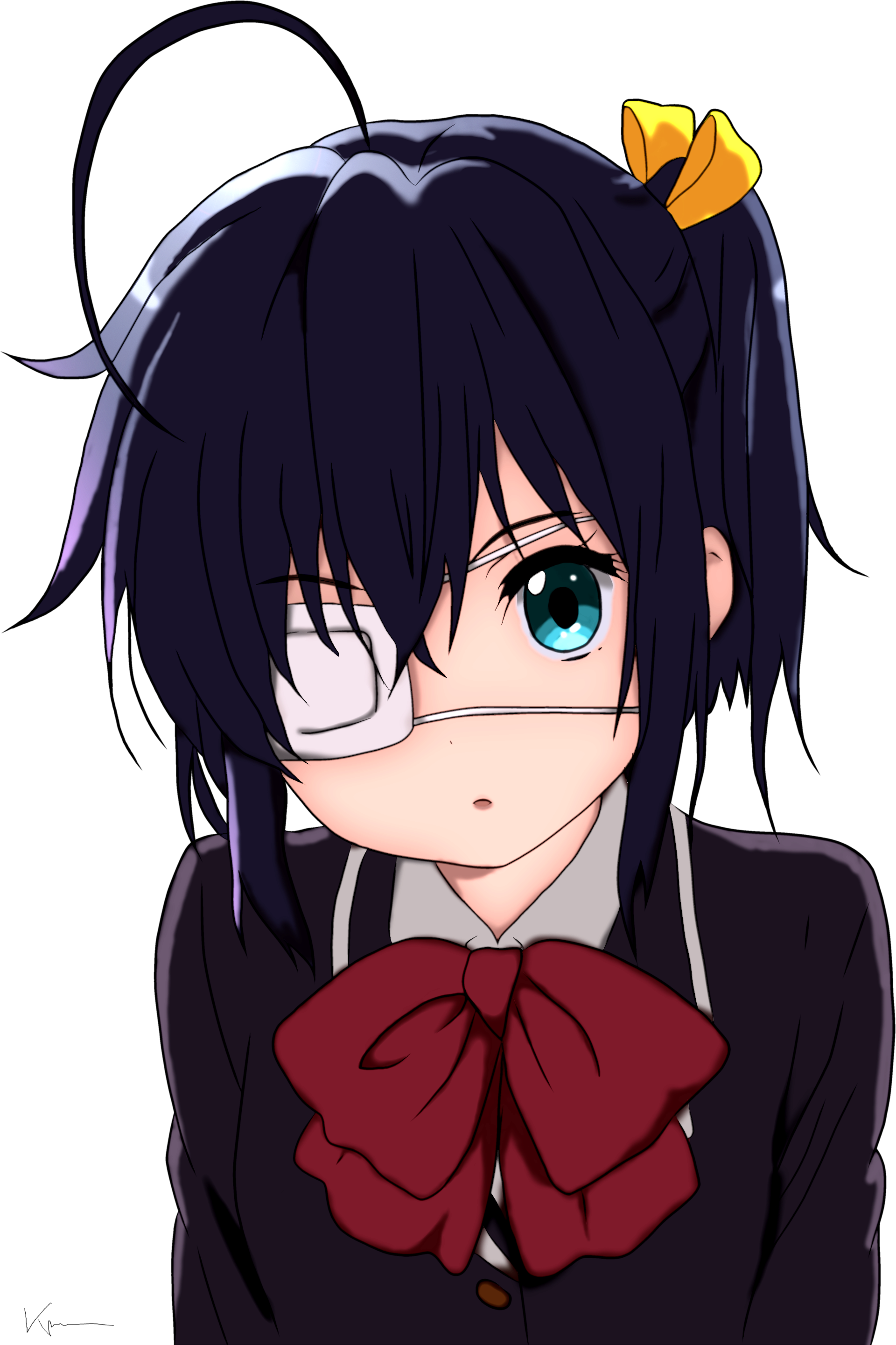 transparent anime — suchmadoka: Transparent Rikka for your blog.