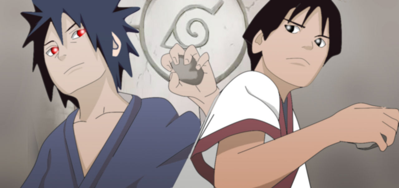 Naruto Shippuden -Young Madara and Hashirama