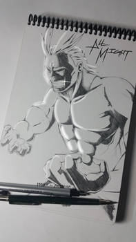 All Might Fanart