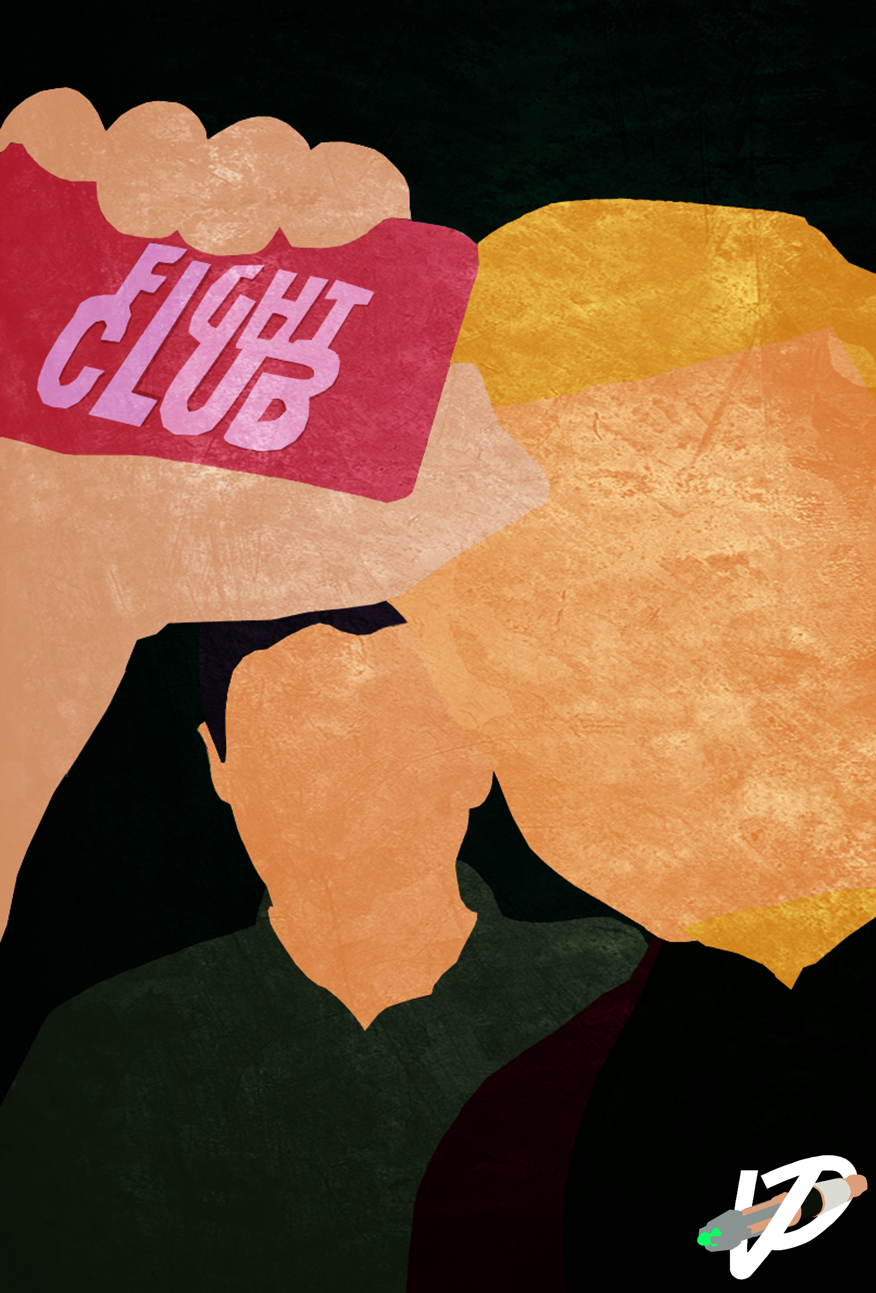 Fight club minimalist poster by theValeDecem on DeviantArt