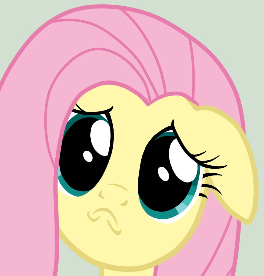 Flutter Sad Sad-Faced Fluttershy by Deaf-Machbot on DeviantArt