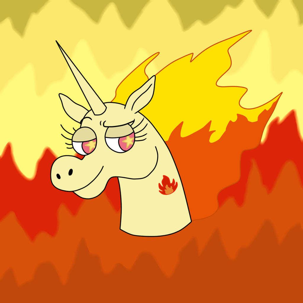 Fiery Pony Head as Rapidash