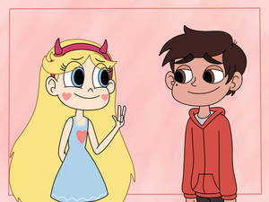 Star loves Marco when she used a sign language