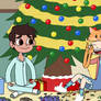 Marco Diaz and Star Butterfly in Christmas Day