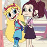 Star and Leah are meeting up in Echo Creek Academy