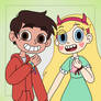 Marco and Star have the friendship bracelets