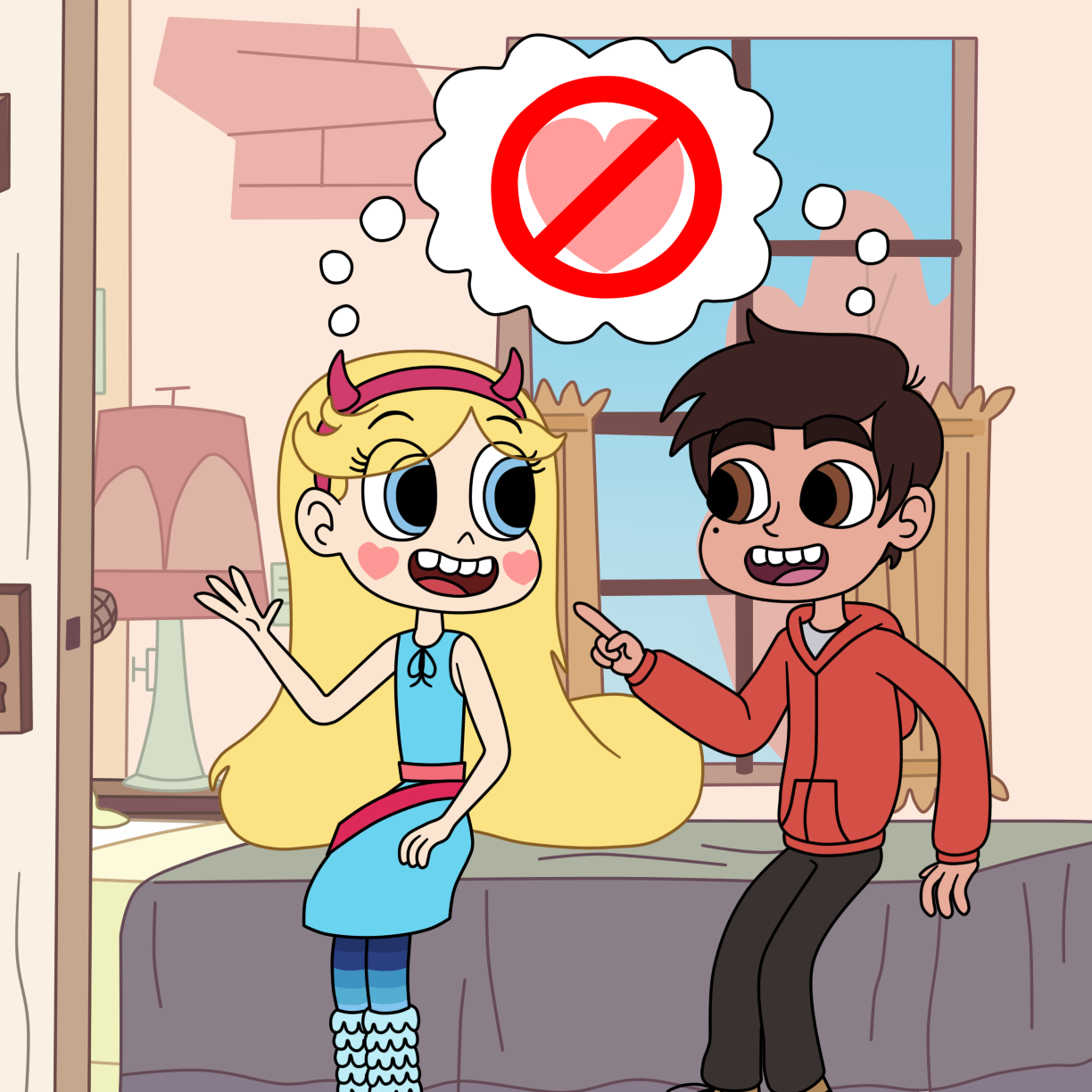 Star and Marco are completely platonic