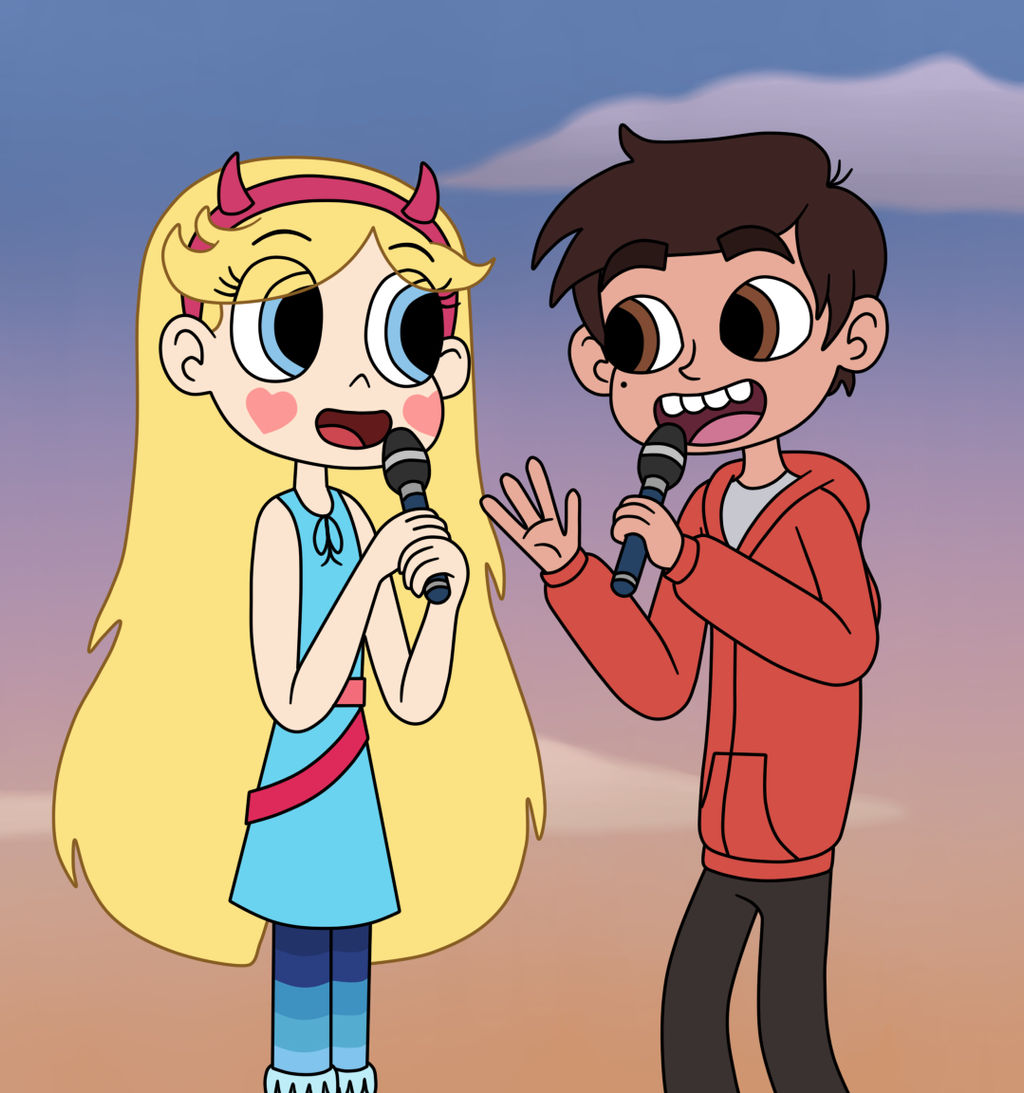Star and Marco singing together in the audition by Deaf-Machbot on ...