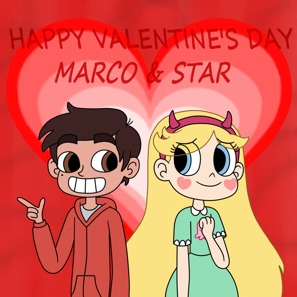 HAPPY VALENTINES DAY OF MARCO AND STAR!