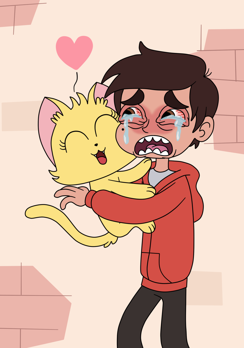 Kitten wants to love Marco Diaz