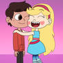 Star hugged Marco in the childhood friends