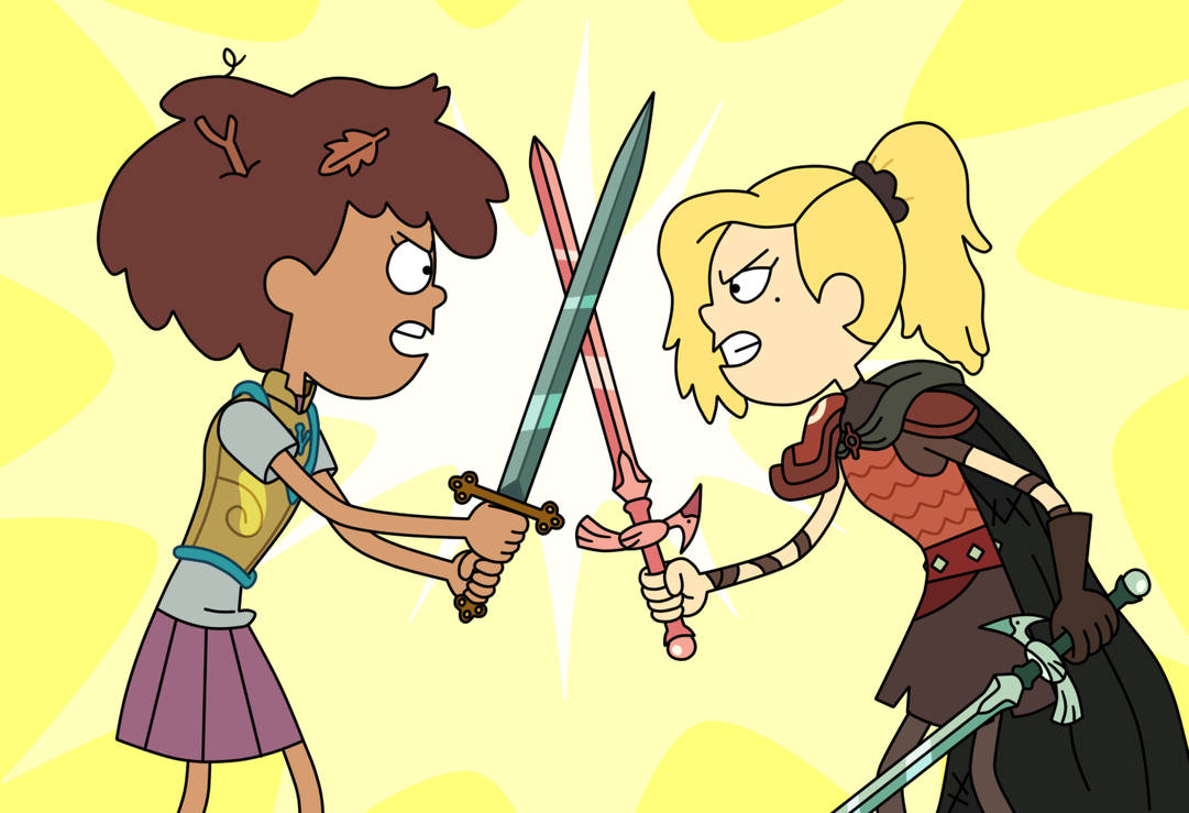 Anne Boonchuy vs Sasha Waybright in a match again! by Deaf-Machbot on