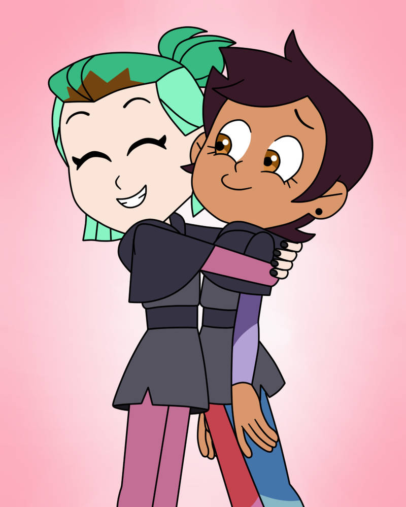 What If Amity Actually Hugs Luz By Deaf Machbot On Deviantart