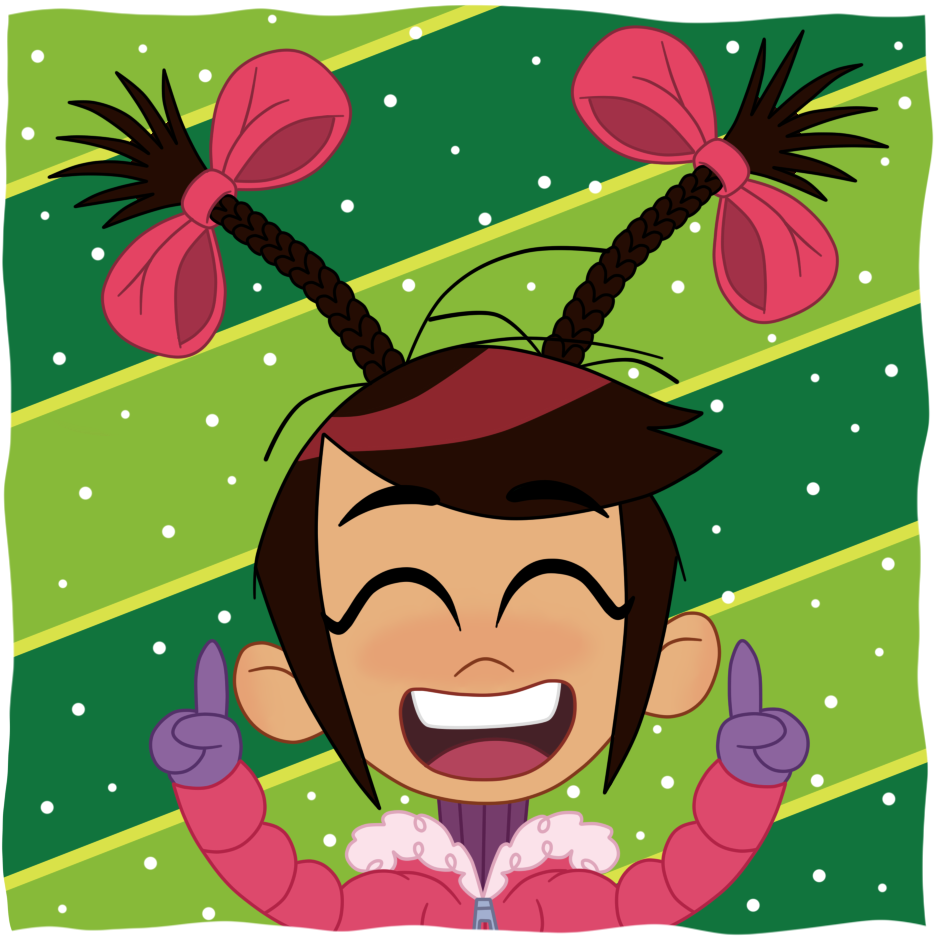 Molly's hairstyle of Cindy Lou Who by Deaf-Machbot on DeviantArt