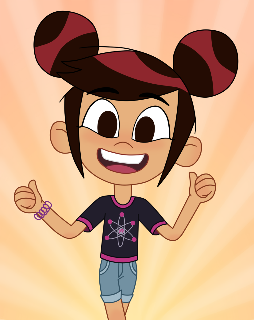 Molly wears cute outfit with puff ball pigtails by Deaf-Machbot on DeviantArt Molly wears cute outfit with puff ball pigtails by Deaf-Machbot on DeviantArt