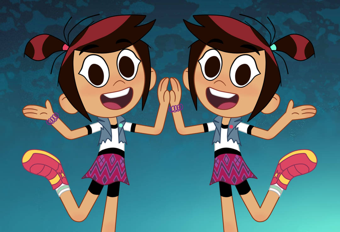 Molly and Milly McGee are the twin sisters! by Deaf-Machbot on DeviantArt