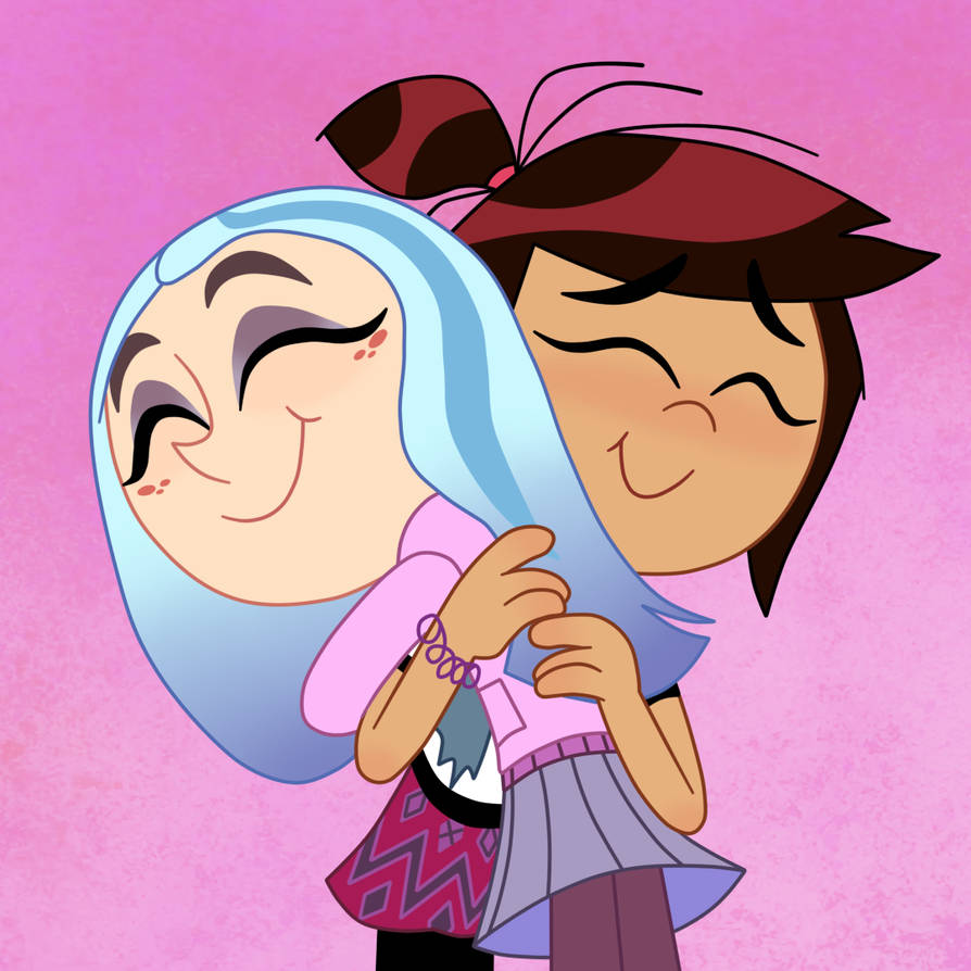 Andrea and Molly believe their best friends! by DeafMachbot on DeviantArt