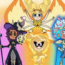 LUZ, STAR, MOLLY, AND ANNE HAVE THE SUPERPOWERS!
