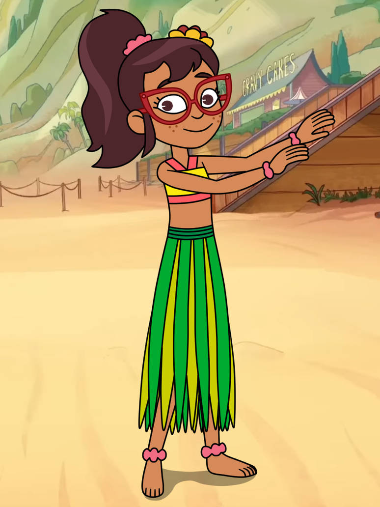 Hailey Banks performs Hawaiian hula dancing by Deaf-Machbot on DeviantArt