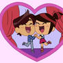Chibi Mollie in the Love Photo!