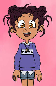 New hairstyle and outfit of Luz Noceda in the graphic novel