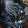 leather straitjacketed