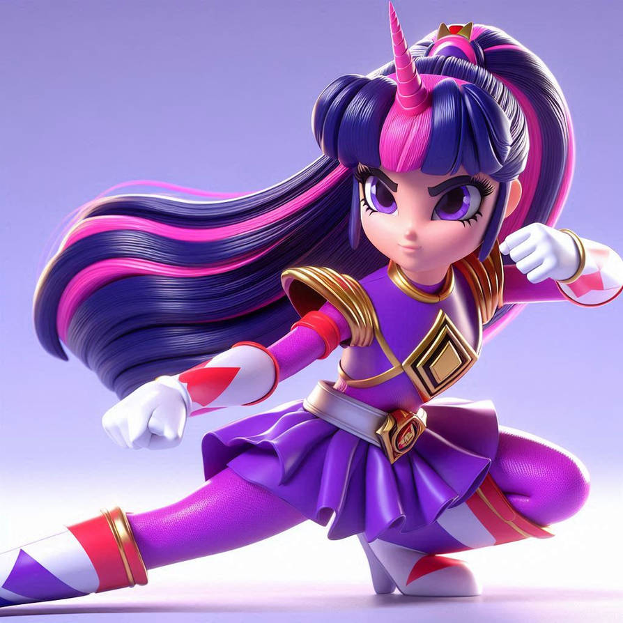 Princess Twilight sparkle purple ranger by sonicCoffee94va on DeviantArt