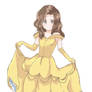 Disney Princesses Sketch - Belle