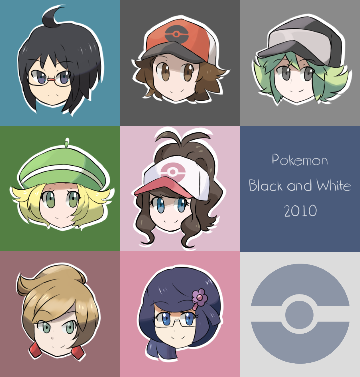 Pokemon - Unova Friends by chocomiru02 on DeviantArt