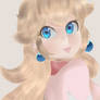 Super Mario Bros - Princess Peach Portrait