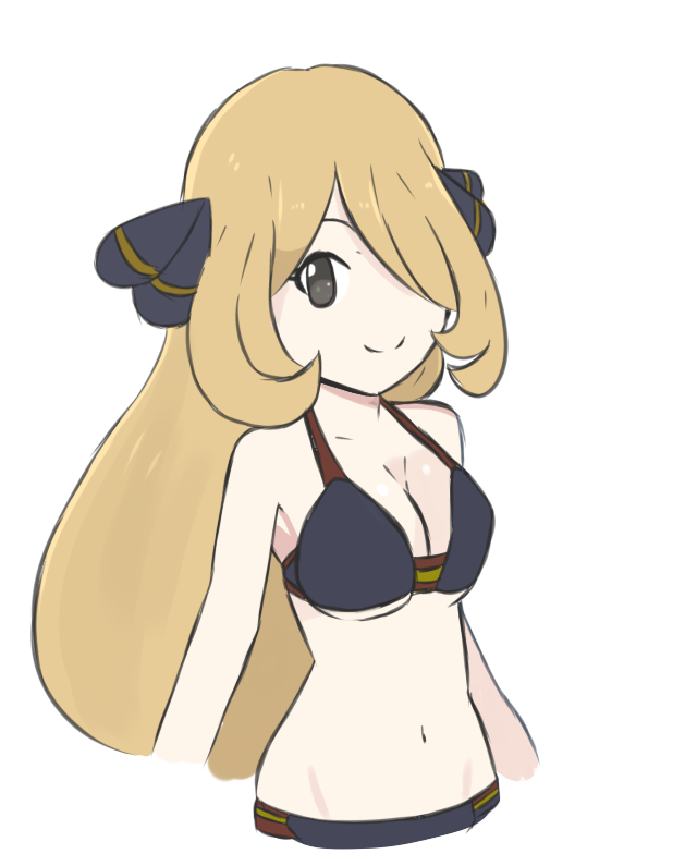 Pokemon USUM - Swimsuit Cynthia